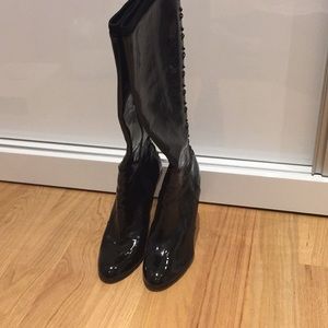Rock & Republic patent leather boots size 39